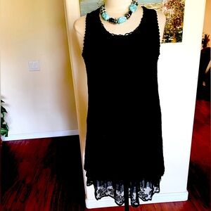 Very sweet black lace dress, very flattering on, MUST BUY 2 OR MORE